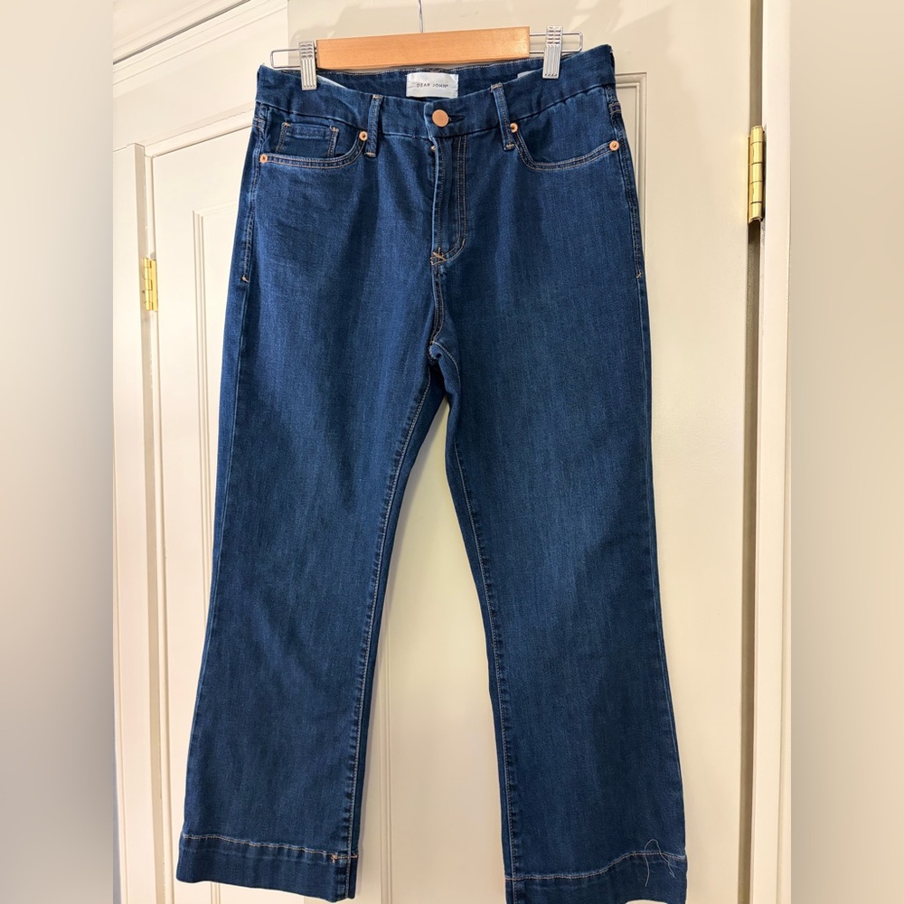 Awesome Dear John Cropped Flare-Size 29